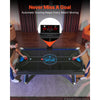 VEVOR 89" Air Hockey Table with LED Lights & Electronic Scorer, for Family Game Room, Basements, Home, Air Powered Hockey Arcade Game Table Set with High-powered Blower, Stable H-shaped Leg