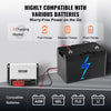 VEVOR 30A MPPT Solar Charge Controller, 12V / 24V Auto DC Input, Solar Panel Regulator Charger with Bluetooth Module, 98% Charging Efficiency for Sealed(AGM), Gel, Flooded and Lithium Battery Charging