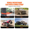 VEVOR Heavy Duty Tow Strap Recovery Kit 3" x 20 ft (MBS-36,000 lbs) Tree Saver Winch Strap, Triple Reinforced Loop & Protective Sleeves & Storage Bag , 3/4" D-Ring Shackles, for Truck Jeep SUV ATV