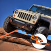 VEVOR Heavy Duty Tow Strap Recovery Kit 3" x 20 ft (MBS-36,000 lbs) Tree Saver Winch Strap, Triple Reinforced Loop & Protective Sleeves & Storage Bag , 3/4" D-Ring Shackles, for Truck Jeep SUV ATV