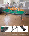 Heavy-duty stable support and reinforced metal frame (max static weight 220.5 lbs)