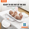 VEVOR Baby Scale, 2-in-1 Infant Weight Scale with Detachable Tray, Digital Baby Scale for Weighing with Hold & Tare Function, 5 Units for Babies, Toddler, Pet, 66LBS Capacity (3 x Battery Included)