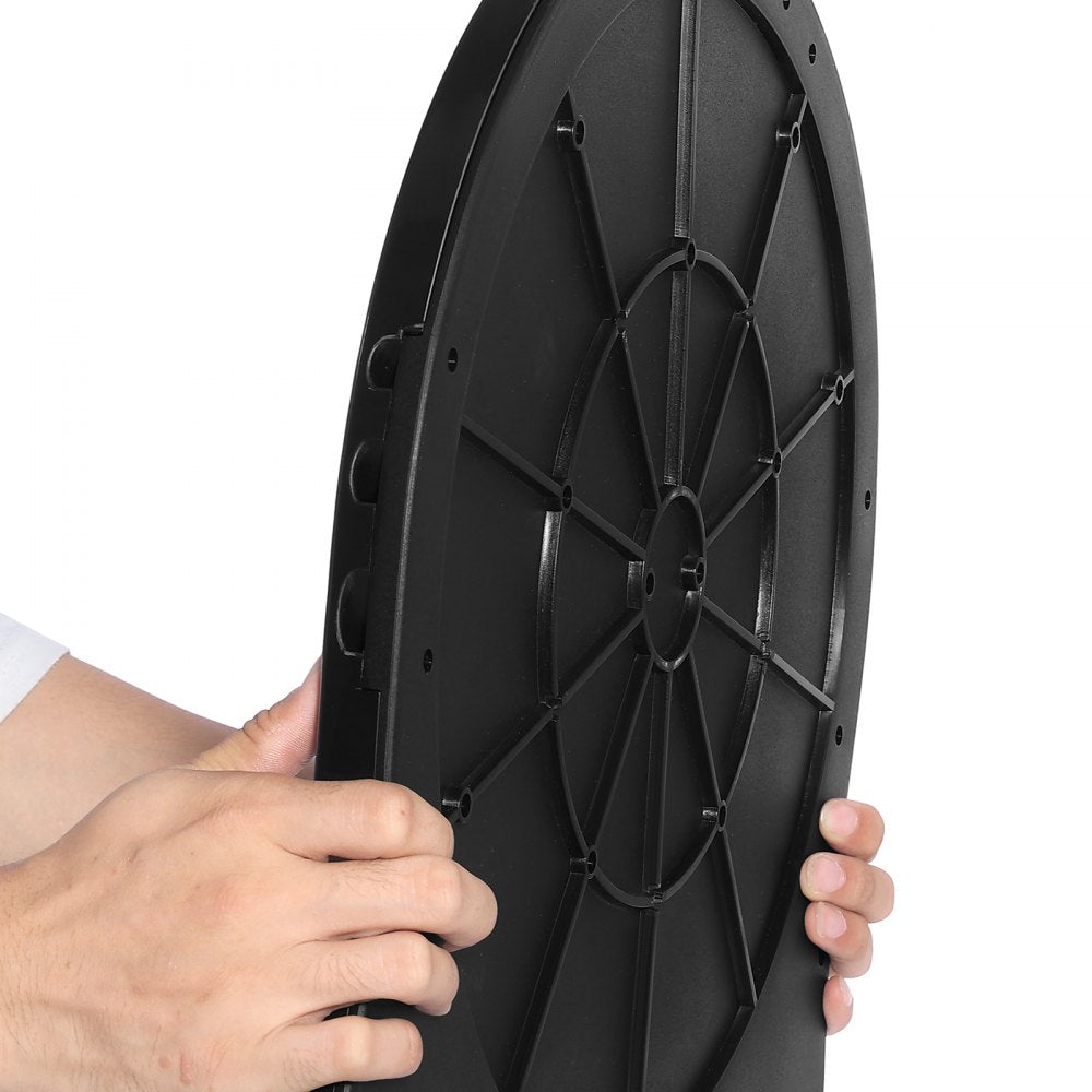 VEVOR Electronic Dart Board, LED-Illuminated Target Dartboard with 48 Games & 500+ Variations, Includes 6 Dart Shafts with Flights & 50 Soft Tips, Cricket Scoring LCD Screen - Supports Up to 8 Players