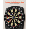 VEVOR Electronic Dart Board, 13.5" Target Dartboard with 43 Games & 200+ Variations for Up to 8 Players, 6 Dart Shafts with Flights & 50 Soft Tips, Color LCD Scoring Screen for Home Party Game Rooms