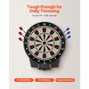 VEVOR Electronic Dart Board, 15.5" Target Dartboard with 43 Games & 320+ Variations for Up to 8 Players, 6 Dart Shafts with Flights & 50 Soft Tips, Color LCD Scoring Screen for Home Party Game Room