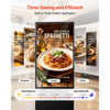 VEVOR 55 in Indoor Digital Signage 4K Floor Stand Advertising Display Kiosk, WiFi HDMI/USB Input Android OS, 178° Wide View, LCD Touchscreen Interactive Monitor, Mobile Commercial Totem Poster