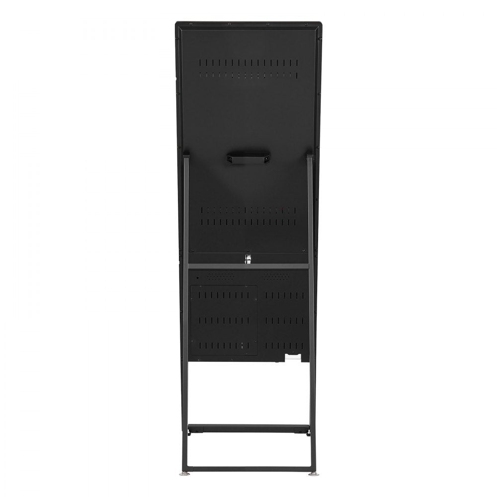 VEVOR 32 in Indoor Digital Signage Floor Standing Advertising Display Kiosk, WiFi HDMI/USB Input Android OS, 178° Wide View, LCD Touchscreen Interactive Monitor, Commercial Totem Vertical Poster
