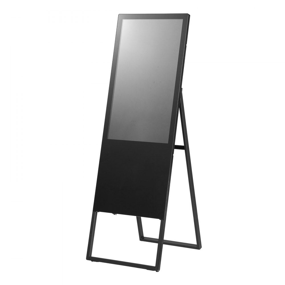 VEVOR 32 in Indoor Digital Signage Floor Standing Advertising Display Kiosk, WiFi HDMI/USB Input Android OS, 178° Wide View, LCD Touchscreen Interactive Monitor, Commercial Totem Vertical Poster