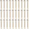 VEVOR Gable Plate, Black Powder-Coated Truss Connector Plates, 12:12 Pitch Gable Bracket, 4 mm / 0.16\" Steel Truss Nail Plates, Decorative Gable Plate with Bolts for Wooden Beam Use