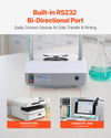 VEVOR analytical balance lab scale - control panel display view