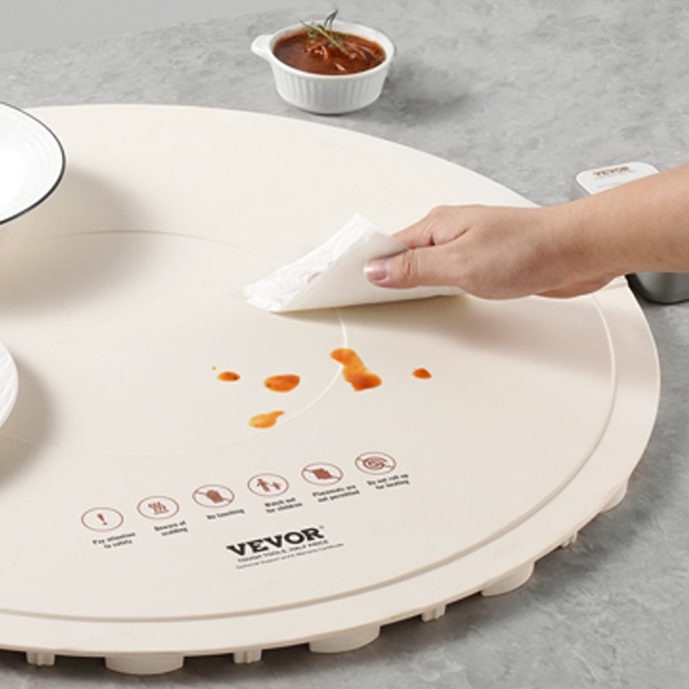 VEVOR Electric Warming Tray, Food Warming Mat for Buffet, Rollable & Portable Silicone Food Warmer with 4 Adjustable Temperature Settings, Auto Shut-Off & Child Lock, Perfect for Parties, Catering