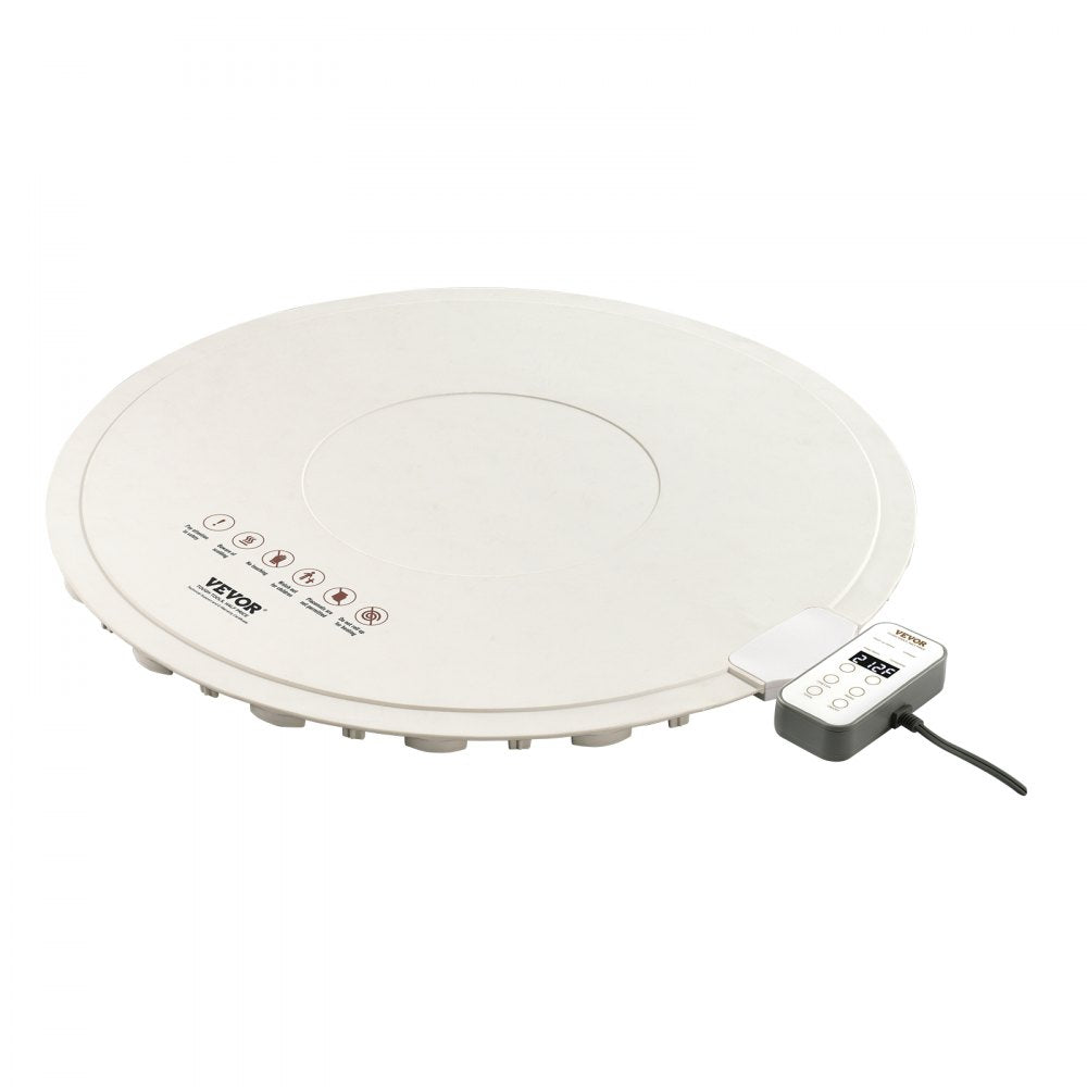 VEVOR Electric Warming Tray, Food Warming Mat for Buffet, Rollable & Portable Silicone Food Warmer with 4 Adjustable Temperature Settings, Auto Shut-Off & Child Lock, Perfect for Parties, Catering