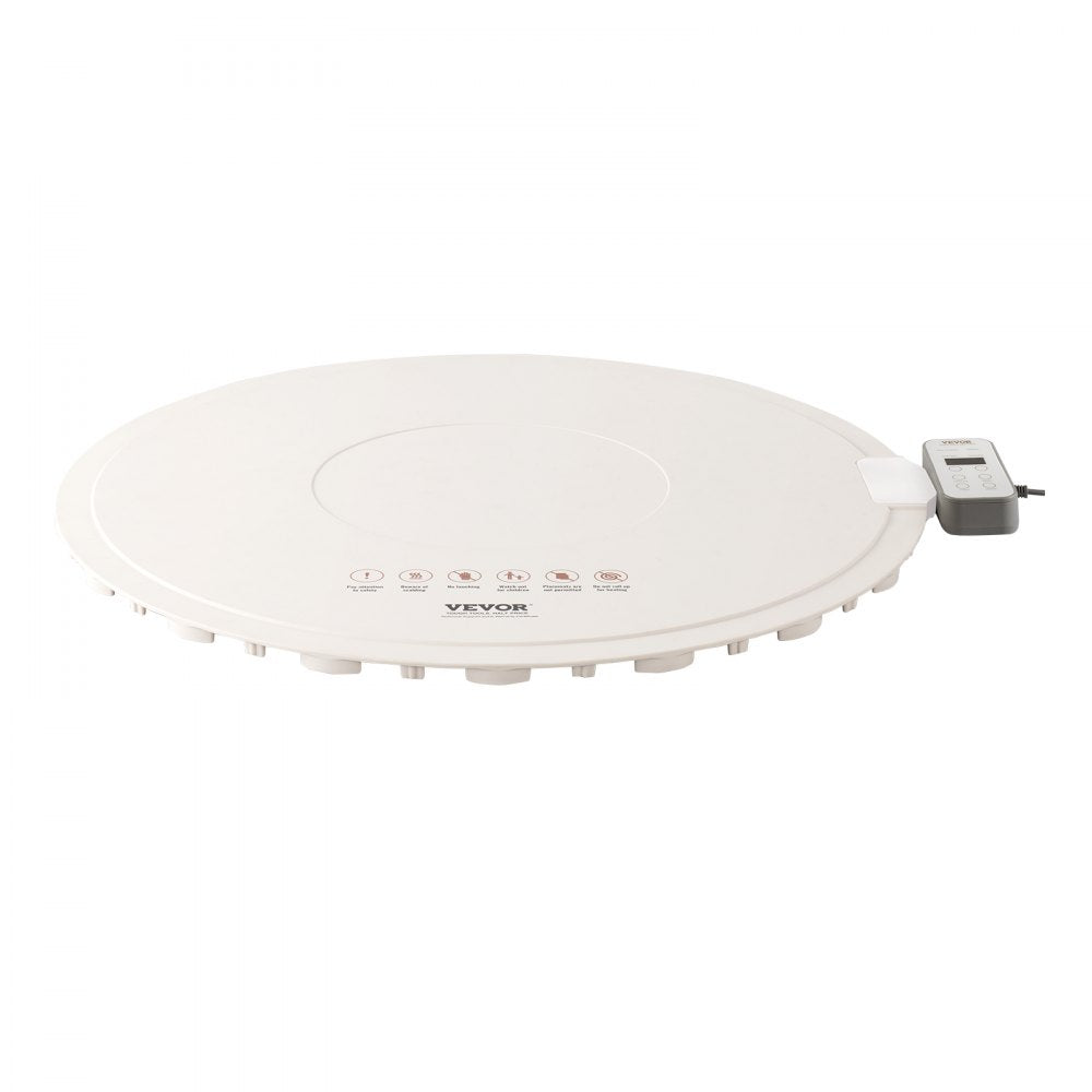 VEVOR Electric Warming Tray, Food Warming Mat for Buffet, Rollable & Portable Silicone Food Warmer with 4 Adjustable Temperature Settings, Auto Shut-Off & Child Lock, Perfect for Parties, Catering