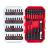 VEVOR Screwdriver Bit Set, 45-Piece, Magnetic Phillips, Slotted, Square, Torx Bit, Hex Nut Sockets, Extension Rod with Transparent Storage Case, High-Strength S2 Alloy Steel, Blackened Finish