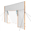 VEVOR Soccer Goal 16 x 7 FT Soccer Goal for Backyard with Iron Frame PE Net, Durable Backstop, Target Net, Ground Stakes, Ropes, for Youth & Adults, Outdoor Sports, Backyard Games, Practice Training
