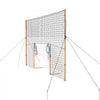 VEVOR Soccer Goal 9 x 5 FT Soccer Goal for Backyard with Iron Frame PE Net, Durable Backstop, Target Net, Ground Stakes, Ropes, for Youth & Adults, Outdoor Sports, Backyard Practice Training Games