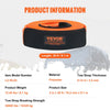 VEVOR Polyester Heavy Duty Tow Strap Recovery Kit 3" x 30 ft (MBS-36,000 lbs) Winch Strap, Triple Reinforced Loop, Snatch Strap + 2" Shackle Hitch Receiver + 3/4" D-Ring Shackles (2PCS) + Storage Bag