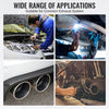 VEVOR Exhaust Kit, 16pcs, DIY Universal Stainless Steel Exhaust Kit with Slip-Fit Joint & Large Exhaust Tube, Rust-Proof Exhaust Pipe for Exhaust System, Fit for Garage/Auto Repair Store/4S Store