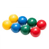 VEVOR Bocce Ball Set, 100 mm, with 8 Resin Balls, Pallino, Carrying Bag and Measuring Rope, Red/Green/Blue/Yellow 4 Colors, for 2 to 8 Players, Bocce Ball Game Set for Beach, Lawn, Family Backyard