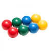 VEVOR Bocce Ball Set, 107 mm, with 8 Resin Balls, Pallino, Carrying Bag and Measuring Rope, Red/Green/Blue/Yellow 4 Colors, for 2 to 8 Players, Bocce Ball Game Set for Beach, Lawn, Family Backyard