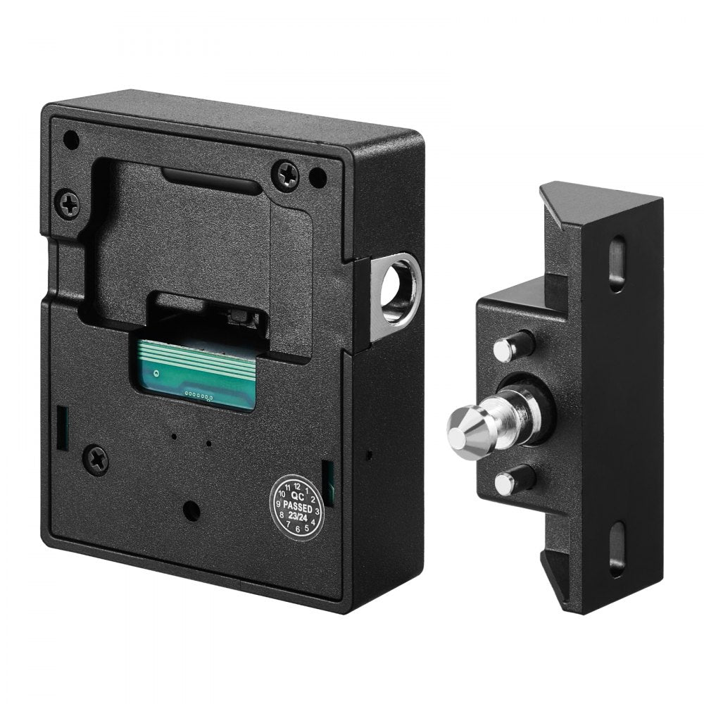 VEVOR Electronic Cabinet Lock, 4-in-1, Smart Cabinet Lock with 3*AAA Accumulator, Easy-to-install Hidden Cabinet Lock with APP Smart Management, Fits for Various Wooden Cabinets