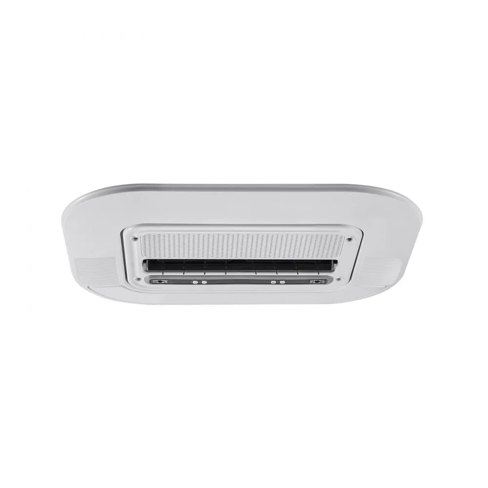 VEVOR Truck Air Conditioner, 12V 10000 BTU RV Rooftop AC Unit, 350 m³/h Airflow, Cooling & Heating 2 in 1 Function Cab Air Conditioner, Quiet A/C Unit for Semi Truck Trailer Motorhome Tractor Caravan