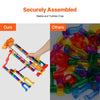 VEVOR Marble Run Set, 153 PCS with Motorized Elevator, with 30 Plastic Marbles, Marble Maze Building Block Brain Game, Educational Learning Race Track STEM Toys, for Kids, Boys, Girls Ages 3 + Years