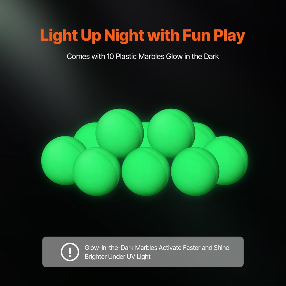 VEVOR Marble Run Set, 110 Piece Marble Maze Building Block Brain Game, with 10 Glow in the Dark Marbles + 20 Glass Marbles, Educational Learning Race Track STEM Toys, for Kids, Boys, Girls Ages 3 +