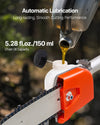 VEVOR Gas Pole Saw, 33CC 2 Stroke Gas Powered Pole Saws with 8 in Cutting Bar, Cordless Tree Trimmer with 30 fl.oz Fuel Tank, 6.7 to 11.6 ft Extendable, Powerful Chainsaw for Tree Trimming Pruning