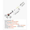 VEVOR Gas Pole Saw, 25CC 2 Stroke Gas Powered Pole Saws with 12 in Cutting Bar, Cordless Tree Trimmer with 23 fl.oz Fuel Tank, 7 to 12 ft Extendable, Powerful Chainsaw for Tree Trimming Pruning