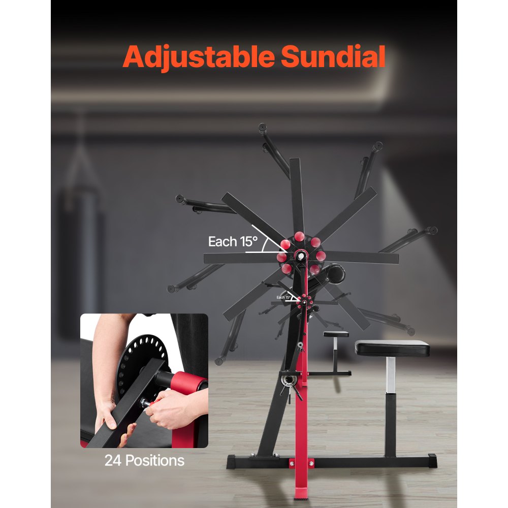 VEVOR Preacher Curl Machine, 2 in 1 Bicep Curl Machine and Triceps Extension Machine, Seated Arm Isolated Bicep Station, Strength Training Workout Weight Bench, Exercise Equipment for Home Gym