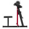 VEVOR Preacher Curl Machine, 2 in 1 Bicep Curl Machine and Triceps Extension Machine, Seated Arm Isolated Bicep Station, Strength Training Workout Weight Bench, Exercise Equipment for Home Gym