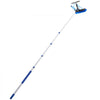 VEVOR Solar Panel Cleaning Kit, 15 ft, Water Fed Pole Kit with Cleaning Brush, Squeegee, Soap Dispenser, Extendable Aluminum Telescopic Pole, 180° Rotatable Brush Head, for Roof Mounted Solar Panels