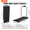 VEVOR Walking Pad, Under Desk Treadmill for Home Office, Working Walking Running Machine, 265 Lbs Capacity Folding Treadmill, 2.5HP 2 in 1 Portable Pad with Handle Bar, Remote Control and LED Display