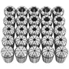 VEVOR ER32 Collet Set 1/16"-13/16" 25 Piece ER32 Spring Collet Chuck Set, for Milling Machines & Drill Presses, 0.0008" TIR High Concentricity, Precision Lathe Chuck Tool with Storage Box, Alloy Steel