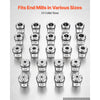 VEVOR ER40 Collet Set 1/8"-1" 23 Piece ER40 Spring Collet Chuck Set, for CNC Milling Machines & Drill Presses, 0.0006" TIR High Concentricity, Precision Lathe Chuck Tool with Storage Case, Alloy Steel