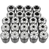 VEVOR ER40 Collet Set 1/8"-1" 23 Piece ER40 Spring Collet Chuck Set, for CNC Milling Machines & Drill Presses, 0.0006" TIR High Concentricity, Precision Lathe Chuck Tool with Storage Case, Alloy Steel