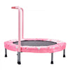 VEVOR 36" Kids Trampoline, 3FT Indoor Outdoor Trampoline, Foldable Mini Trampoline with Handle, Rebounder Trampoline for Toddlers, Birthday Gift for 3+ Years Children, Boys Girls for Fun, Red