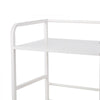 VEVOR Kids Bookshelf and Stuffed Animal Storage, Toy Storage Organizer, 2-Tier Book Shelf with Fabric Toy Chest, Toy Storage for Kids Room, Living Room, Entryway, Nursury, Preschool, White