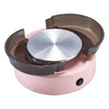 VEVOR Mini Pottery Wheel, 6 inch Turntable, Forward and Reverse Rotation, Adjustable Speed, Electric Clay Wheel for Kids and Beginners, with Shaping Tools, for Home DIY, Pottery Classes, Pink