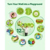VEVOR Activity Wall Busy Board Panels, 12 Activities, Montessori Sensory Wall Panels Toy for Kids Ages 3-12, Interactive Learning Activity Center, Great for Toddler, Playroom, Nursery, Classroom