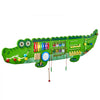 VEVOR Crocodile Activity Wall Busy Board, 9 Activities, Montessori Sensory Wall Panels Toy for Kids Ages 3-12, Interactive Learning Activity Center, Great for Toddler, Playroom, Nursery, Classroom