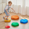 VEVOR Balance Stepping Stones for Kids, 5 PCS, Up to 220 lbs, Non-Slip Toddlers Sensory Stepping Stones, Obstacle Course Coordination Game Toys Indoor or Outdoor Play for Children Aged 3 4 5 6 7 8+