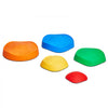 VEVOR Balance Stepping Stones for Kids, 5 PCS, Up to 220 lbs, Non-Slip Toddlers Sensory Stepping Stones, Obstacle Course Coordination Game Toys Indoor or Outdoor Play for Children Aged 3 4 5 6 7 8+