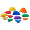 VEVOR Balance Stepping Stones for Kids, 12 PCS, Up to 220 lbs, Non-Slip Toddlers Sensory Stepping Stones, Obstacle Course Coordination Game Toys Indoor or Outdoor Play for Children Aged 3 4 5 6 7 8+