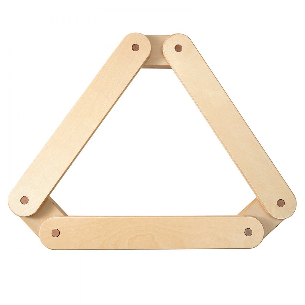 VEVOR Balance Beam Stepping Stones, 3 PCS Wooden Toddler Balance Boards, Montessori Toy for Kids 2-6, Build Coordination and Gross Motor Skills, Gymnastics Course Indoor & Outdoor for Girls Boys Gift