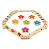 VEVOR Balance Beam Stepping Stones, 6 PCS Wooden Toddler Balance Boards, Montessori Toy for Kids 2-6, Build Coordination and Gross Motor Skills Gymnastics Obstacle Course Indoor Outdoor for Girls Boys