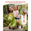 VEVOR Ride On Horse, Riding Dinosaur Toys for Kids, Features Lifelike Dinosaur Roars, No Battery Required, 360-Degree Flexible Smooth Wheels, Soft Seat, 88 lbs Max Load Capacity for Toddlers Ages 3+
