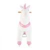 VEVOR Ride On Horse, Riding Unicorn Toys for Kids, No Battery Required, Smooth Wheels with Anti-Roll Stop Ring, Upgraded Raised Seat, Handles, Sturdy Pedals, 176 lbs Max Load Capacity for Ages 6+