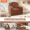 VEVOR Kids Couch, 2-in-1 Toddler Chairs Comfy, Toddler Couch Sofa Bed Fold Out, Convertible Sofa to Lounger, Kids Chair Seat Playroom Furniture for Kids Girls & Boys, Brown